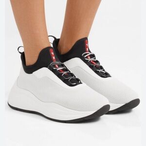 Prada platform sneakers